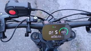 DEEPOWER S8 DISPLEY SETUP. SPEED,DUAL MOD