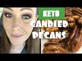 EASY CANDIED PECANS | simple keto recipe | Low carb