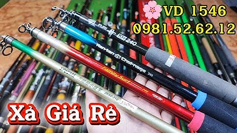 VD 1546:Xả Lô Cần Câu #Nhật Mới Nhất🔥Cần Lure #Shimano Expride Japan🔥Cần Rút Mini Nhật Chỉ Từ #230k🔥