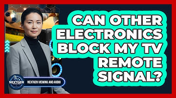 Can Other Electronics Block My TV Remote Signal?