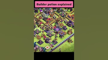 Builder potion explained #gamingrascal #clashofclans #shorts