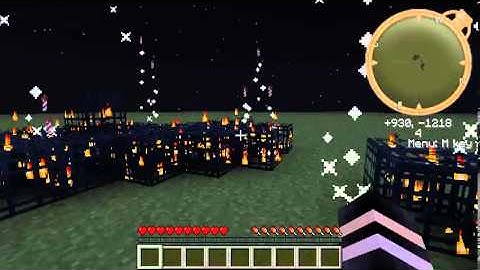 Fireworks in Minecraft (Spawners)