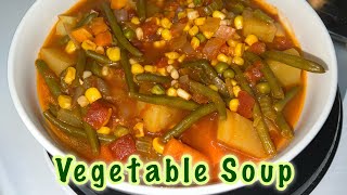 How To Make Vegetable Soup