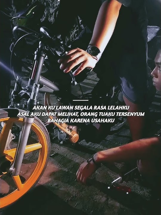 kata kata wa 30 detik anak motor