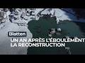 En Suisse, la reconstruction débute un an après l'éboulement destructeur de Blatten - RTBF Info