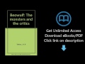 Download Beowulf: The monsters and the critics [P.D.F]