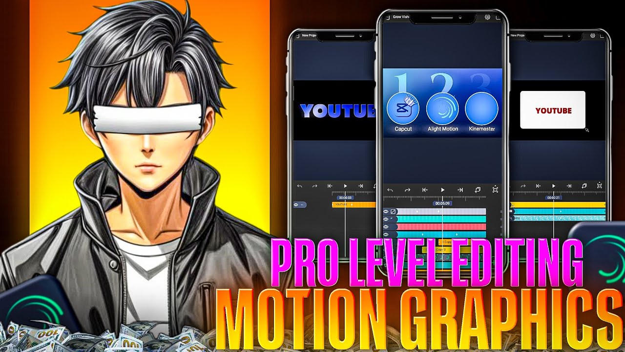 Alight Motion Motion Graphics | 5 Amazing Projects Tutorial in Hindi 🔥 ...