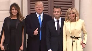 President Trump To Host French President Macron At First Official State Dinner