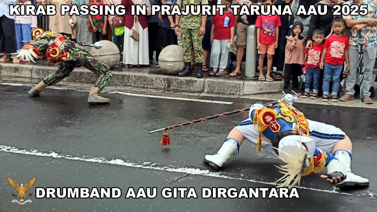 DRUMBAND GITA DIRGANTARA TARUNA AAU - KIRAB PASSING IN PRATAR AAU 2025