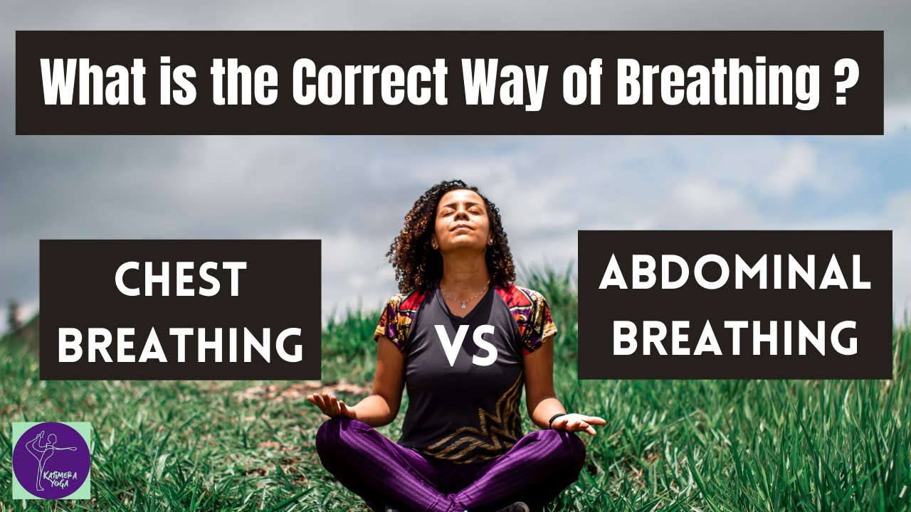 Importance of Correct Way of Breathing │Chest Breathing vs Abdominal