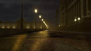 Rain on Street - (Do you like to walk on the rainy night street?)10 Hours Rain
