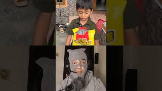 snak pisang coklat #youtubeshorts #ciki #jajanan #duet #reaction