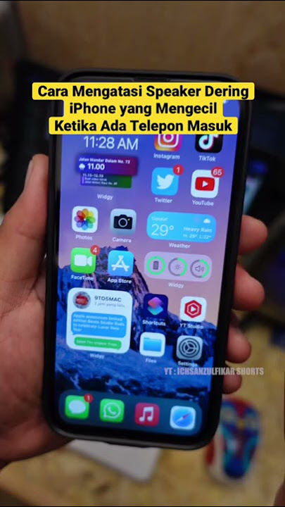 Cara Mengatasi Speaker iPhone yang Mengecil Ketika Ada Telepon Masuk