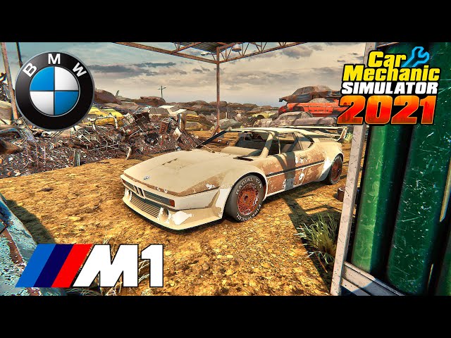 BMW M1 e26 restoration - Car Mechanic Simulator 2021 class=