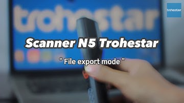 Trohestar Inventory Scanner N5 - File Export Mode using "rar" file