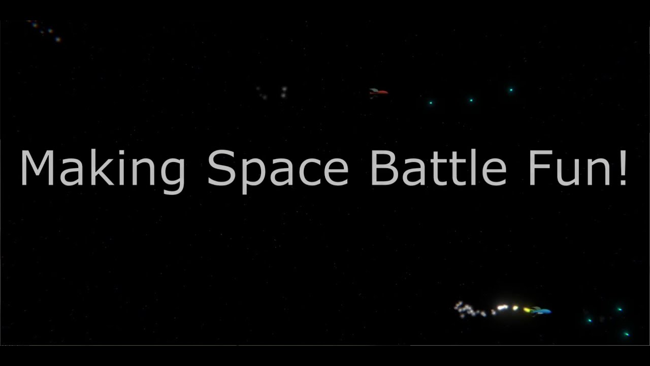 Unity Machine Learning Basics - Finishing a Space Battle Game - YouTube
