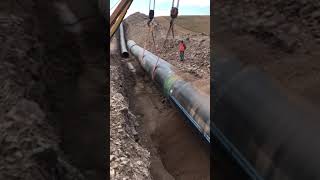 Tanap Projesi Boru İndirme İşlemi - Tanap Project Loweri̇ng