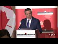 Alberta Premier Jason Kenney addresses Canadian Club of Ottawa