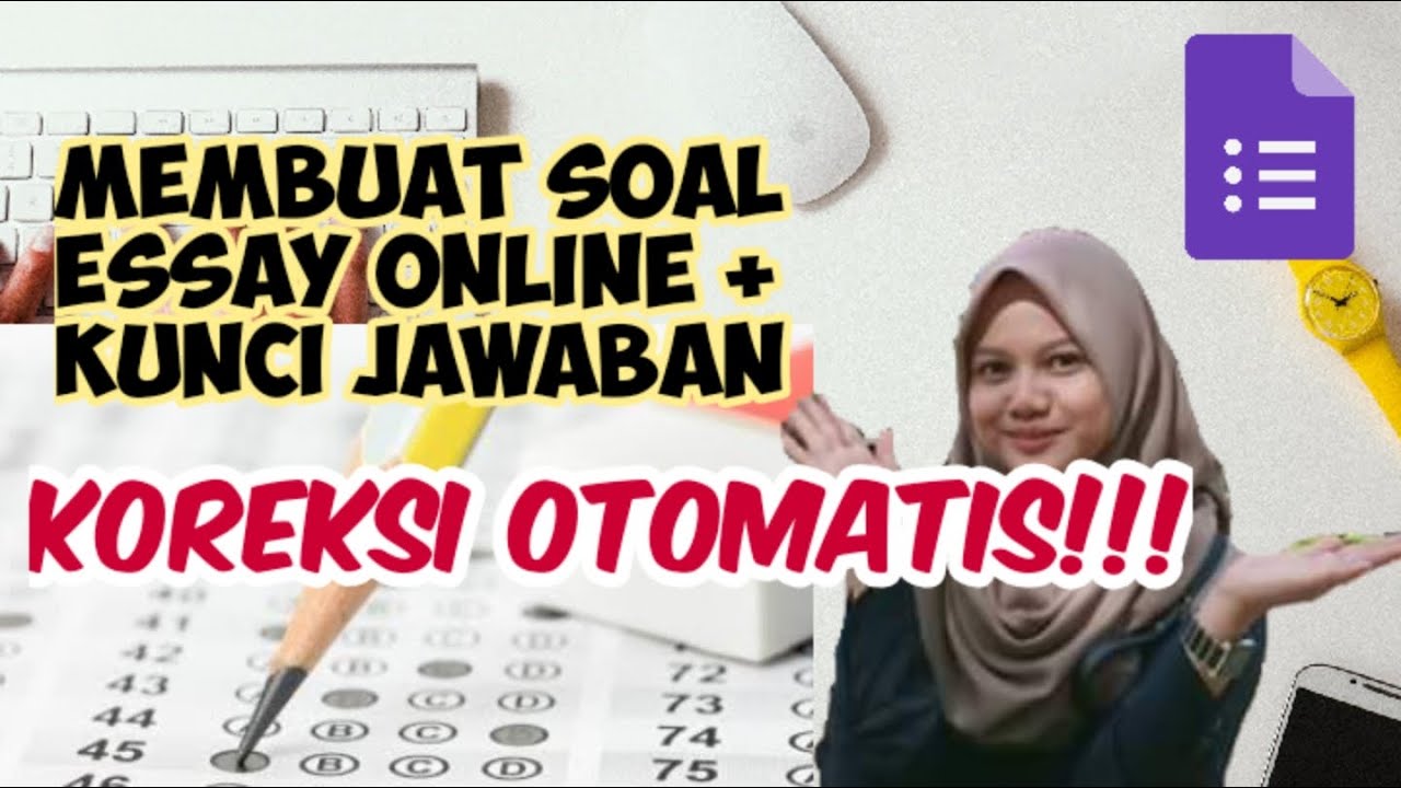 Tutorial Membuat Soal ESSAY Online. 10 MENIT PASTI BISA!!!! 