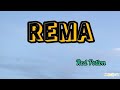 Rema - Red Potion (Lyrics)