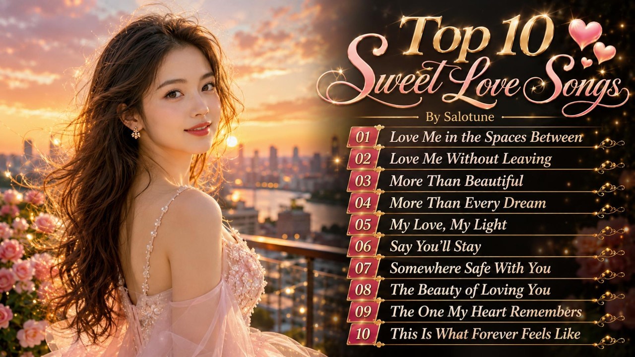 Top 10 Sweet Love Songs By Salotune | Love Me in the Spaces Between | The Beauty of Loving You