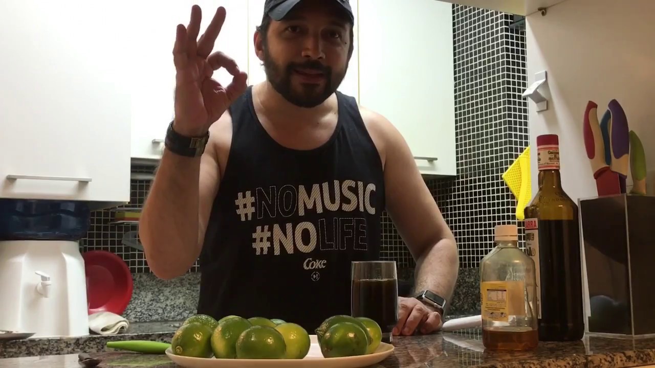 DRINK CONHAQUE DE ALCATRÃO COM MEL E LIMÃO - YouTube