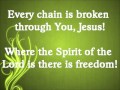 Freedom - William Matthews / Bethel (Lyrics)