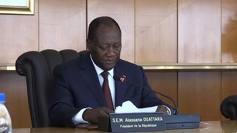 Côte d'Ivoire: démission du gouvernement en vue d'un remaniement