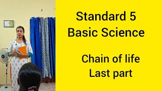Standard5 Basic Science chain of life last part #kerala #scert #malayalam #basicscience #school