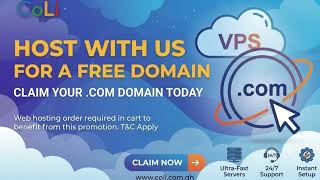 Get a FREE .COM DOMAIN right now! 🌐