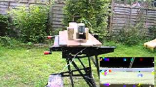 RIO KNSU Rocket motor development static test