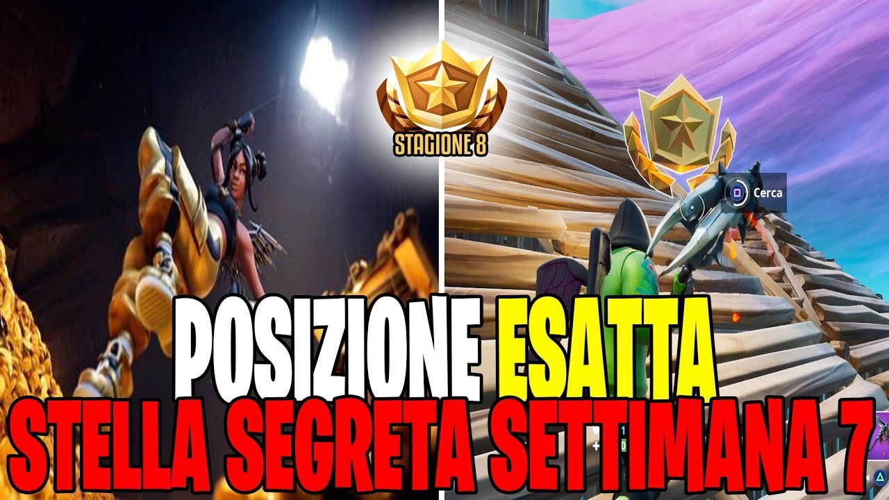 stella segreta settimana 7 stagione 8 fortnite - fortnite stagione 7 settimana 8 stella segreta
