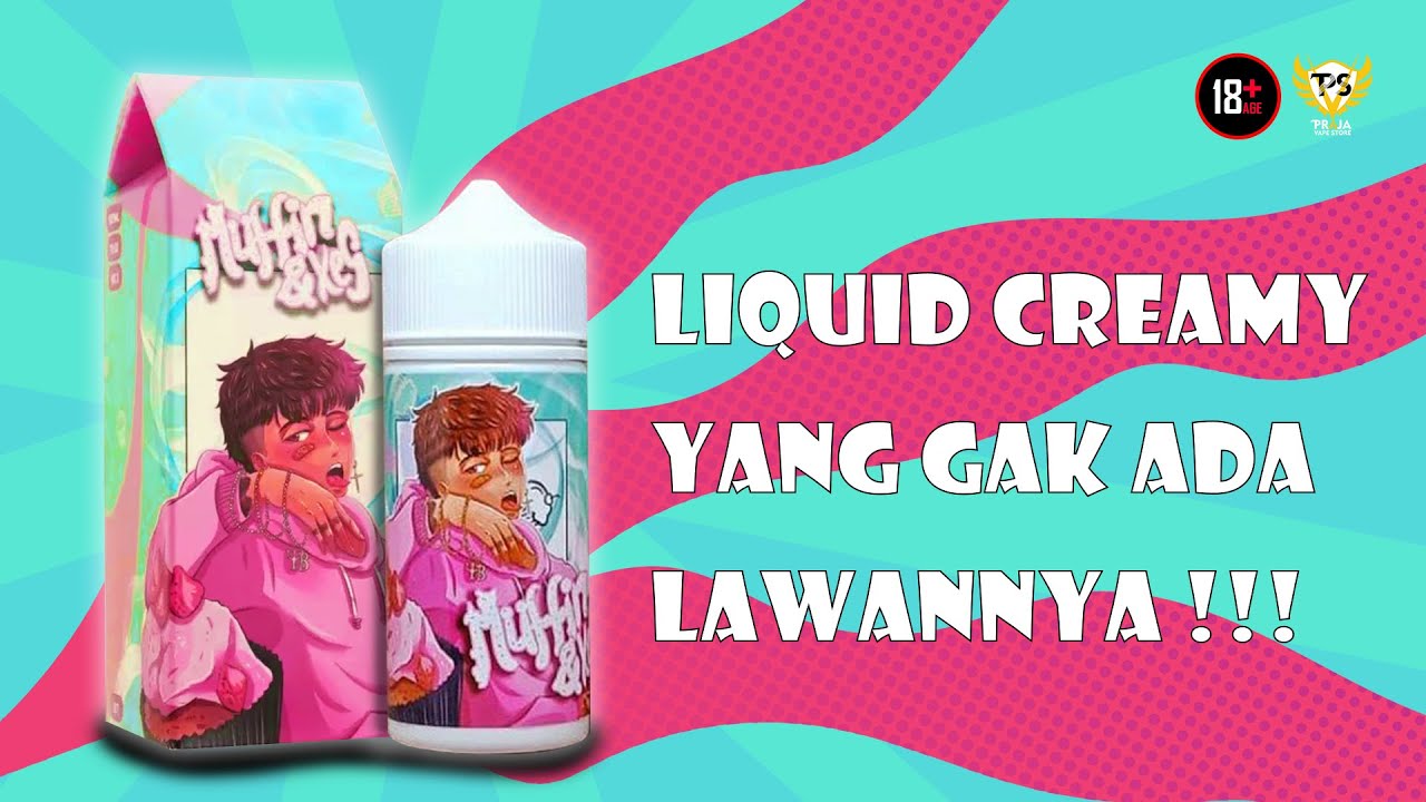 LIQUID CREAM STRAWBERRY GK ADA LAWAN || PRJ : Review Liquid Muffin ...