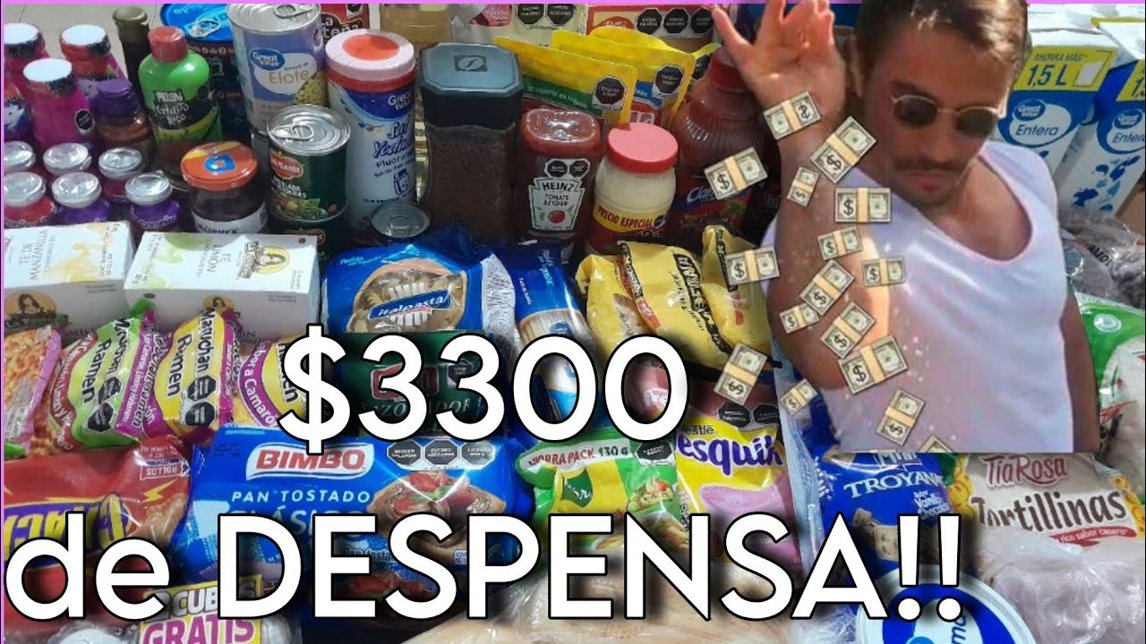 Despensa del mes de MARZO/ Que compramos con $3300 en bodega aurrera? Si hay ofertas!!