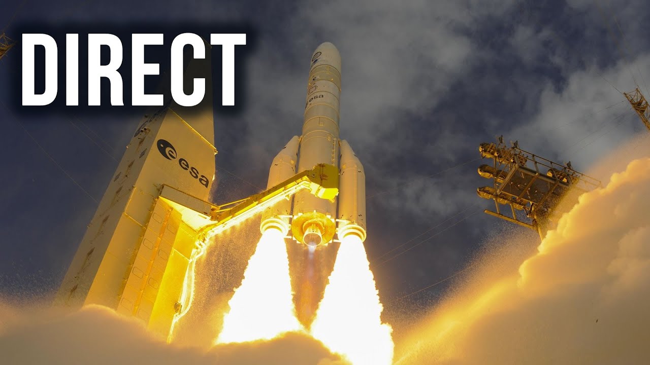 REPORT : Lancement  ARIANE 6 CSO-3 (VA-263) commenté FR