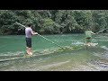 Primitive Life - Smart Build Fish Trap Dig Hole and Catch Fish