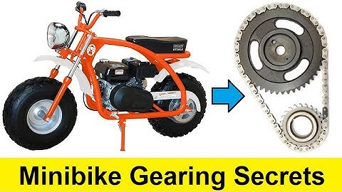 The Secrets of Minibike Gearing