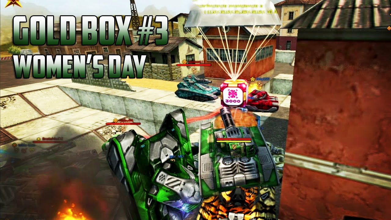 Tanki Online Gold Box Montage #3 ( Women's Day 2016 Gold Box )