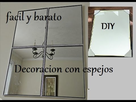 como decorar tus espejos diy decora tus espejos youtube como decorar tus espejos diy decora tus espejos youtube