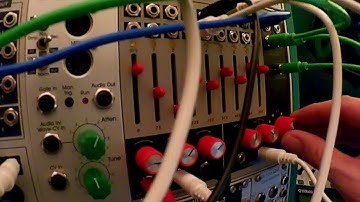 Verbos Multi Delay Processor and Harmonic VCO  whale song mayhem