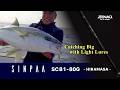 Catching Big Fish with Light Lures. SINPAA SC81-80G - HIRAMASA - Performance &amp; Breakdown