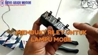 PASANG RELAY LAMPU UTAMA MOTOR