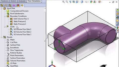 Adding Equation Goals in Flow Study of SolidWorks
