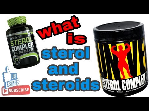 what are Sterols / Steroids? structure and function with example