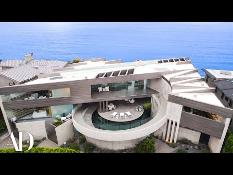 Inside A Futuristic $23,500,000 Oceanside Mansion | On The Market | Architectural Digest