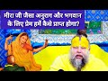मीरा बाई जैसी भक्ति और भगवान के लिए प्रेम कैसे विकसित करें? | Meera bai | Satsang 