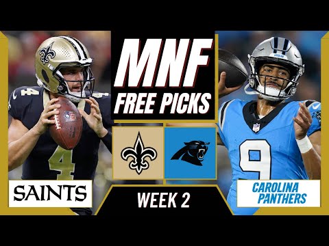 Saints vs Panthers Odds, Picks, and Predictions - Monday Night Football