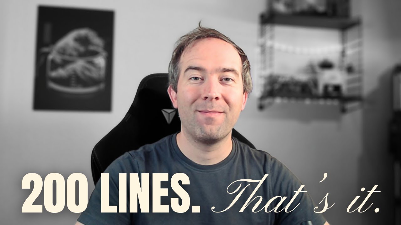 I Built an AI Coding Agent in 200 Lines of Code.