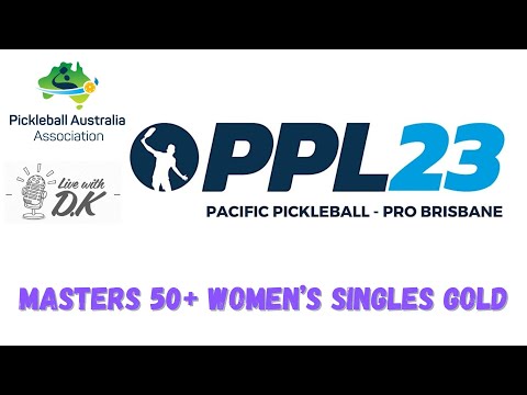 PPL Bris 23 Masters 50+ Women's Singles Gold