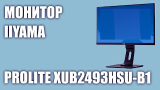 Монитор Iiyama ProLite XUB2493HSU-B1 